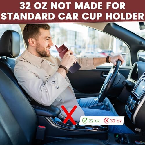 Lexlion Tea Infuser Water Bottle 32 Oz – Triple Wall Insulated Stainless Steel, Loose Leaf & Fruit Strainer, 3 Leakproof Lids, BPA-Free Silicone Sleeve, Reusable Thermal Mug - Bloomnest