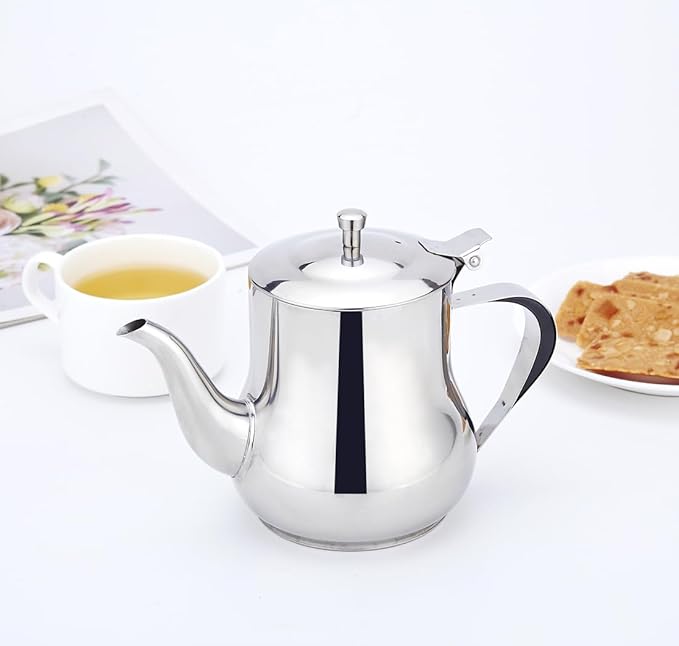 SANQIAHOME 570ml(20Oz) stainless steel small teapot - Bloomnest