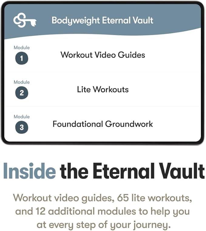 The Bodyweight Home Workout Journal. 13-Week Program. NO EQUIPMENT NEEDED. Fitness Planner,Fitness Journal,Workout Notebook. - Bloomnest