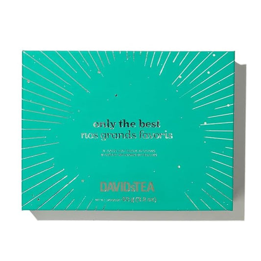DAVIDsTEA Only the Best 8-Tea Loose Leaf Sampler – 48 Servings in 8 Premium Tins | Tea Gift Set Featuring Buddha’s Blend, S’mores Chai, Cream of Earl Grey & More - Bloomnest