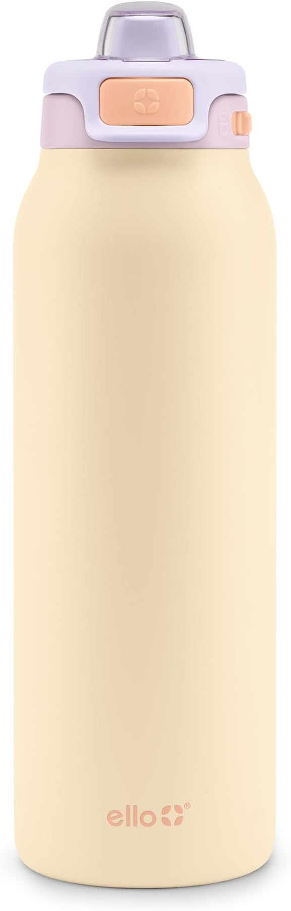 Ello Pop & Fill Insulated Stainless Steel Water Bottle with Quick Fill Lid, Leakproof Locking, Sip or Chug Spout, BPA-Free, Double Wall Vacuum Insulated for Sports, Travel & School- 22oz / 32oz / 40oz Ello