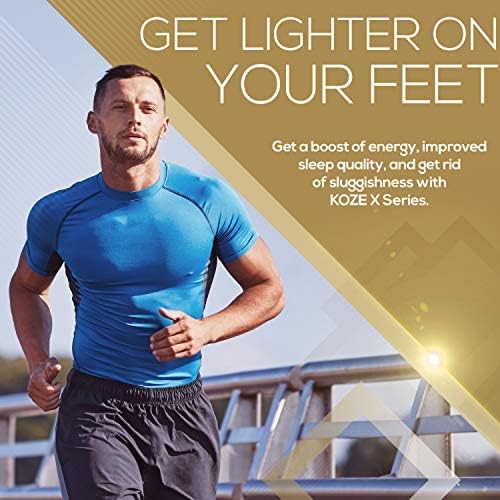 KOZE Red Light Therapy for Body 1500 watt - 300 Dual LEDs 660 & 850nm Red & Near Infrared NIR Light Therapy Device, Flicker Free No EMF, Clinical Grade Anti-Aging, Workout Recovery - X Series