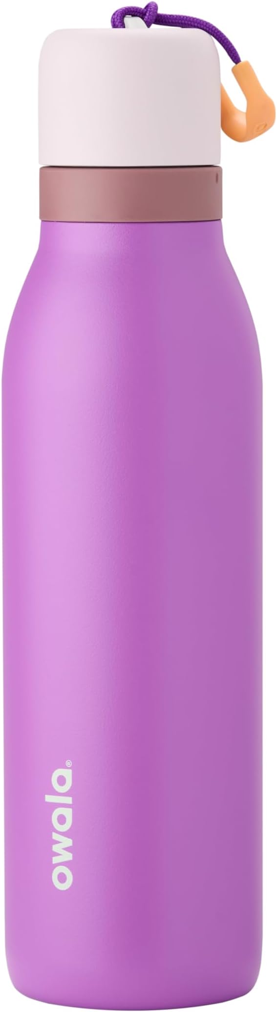 Owala FreeSip Twist Insulated Stainless Steel Water Bottle with Straw for Sports and Travel, BPA-Free, 18-oz, Purple (California Grapevine) Owala