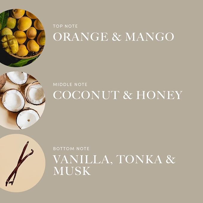 Aroma360 | Hawaiian Sunset Oil Blend | Hotel Inspired Luxury Essential Oil Diffuser | Aromatherapy Scent Diffuser Oil | Mango, Coconut and Vanilla 6.7 fl oz, 200 mL - Bloomnest
