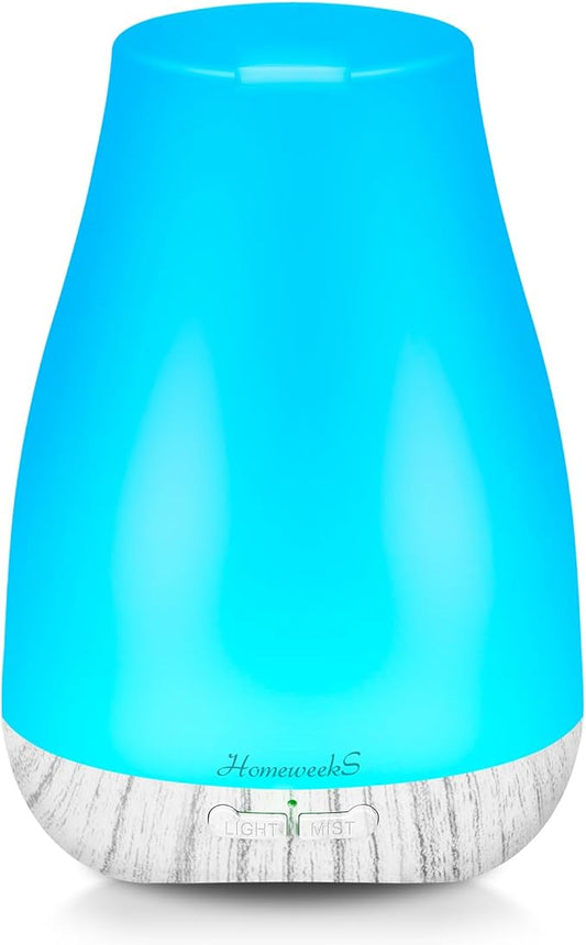 Aromatherapy Essential Oil Diffuser for Room: Air Humidifier Aroma Scent Cool Mist Diffusers Colorful Light Cute Mini Small Waterless Auto Off Ultrasonic for Home Bedroom - Bloomnest