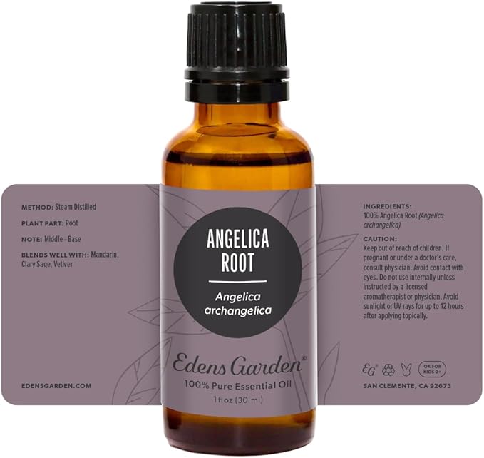 Edens Garden Angelica Root Essential Oil- 100% Pure Premium Grade, Undiluted, Natural, Therapeutic, Aromatherapy, The Best for Diffuser, Candle, Laundry, Kid Safe 30 ml (1 fl oz) - Bloomnest