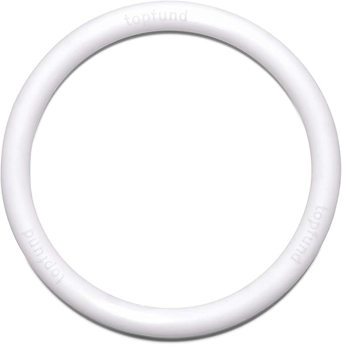 TOPFUND Crystal Singing Bowl Silicone O-Ring (Small) - Secure Resonance & Non-Slip Protection