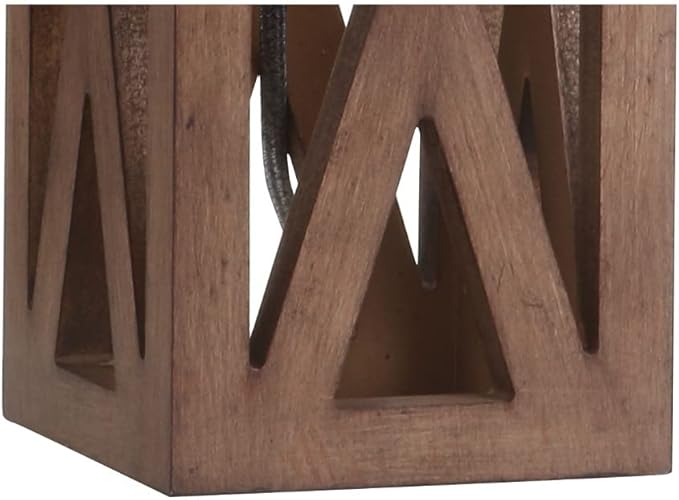 JONATHAN Y JYL1062A Stewart 21.5" Wood LED Table Lamp Industrial French Country Rustic Bedside Desk Nightstand Lamp for Bedroom Living Room Office College Bookcase LED Bulb Included, Brown - Bloomnest