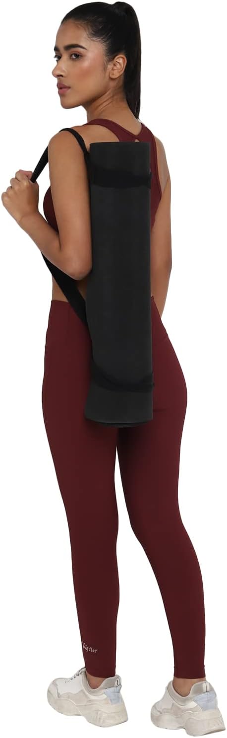 Shakti Warrior Shanti PU Yoga mat - Artist Designed, Premium eco friendly mats, Non Slip, Non Toxic, Great for Regular & Hot Yoga, Pilates and Work out (72 inch x 28 inch x 5mm Thick)k out (72 inch x 28 inch x 5mm Thick)