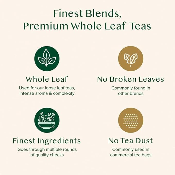 VAHDAM, Double Spice Masala Chai Tea (50+ Cups, 3.53oz) Strong, Robust & Spicy Blend - Black Tea CTC, Cardamom, Cinnamon, Cloves & Black Pepper | Pure Unblended Loose Leaf Tea | Vacuum Sealed - Bloomnest