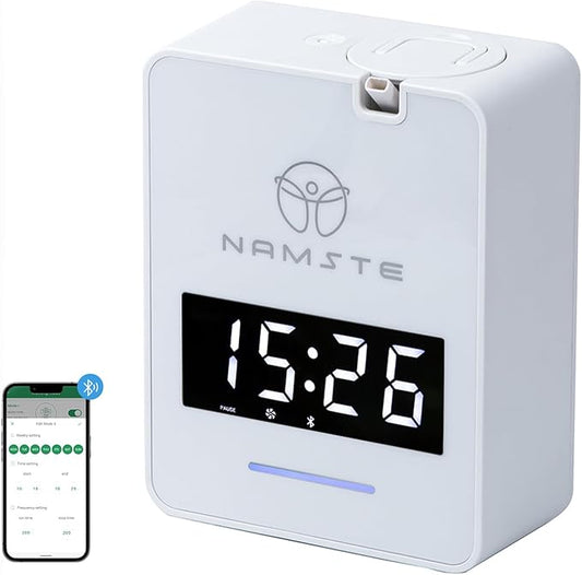 Waterless Diffuser - HVAC System, Essential Oil Diffuser Large Room,3000 Sq Ft Coverage,Smart Oil Level Monitoring,Bluetooth Control,Hotel Collection Diffuser,Cold Air Tech for Home,Office - Bloomnest