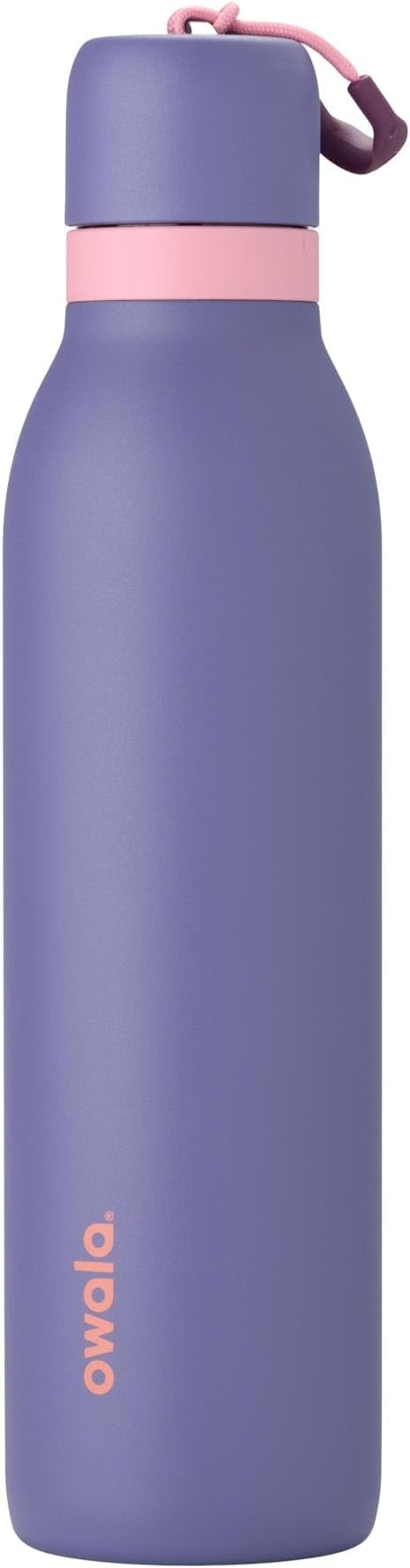 Owala FreeSip Twist Insulated Stainless Steel Water Bottle with Straw for Sports and Travel, BPA-Free, 24-oz, Blue Blue Jay Owala