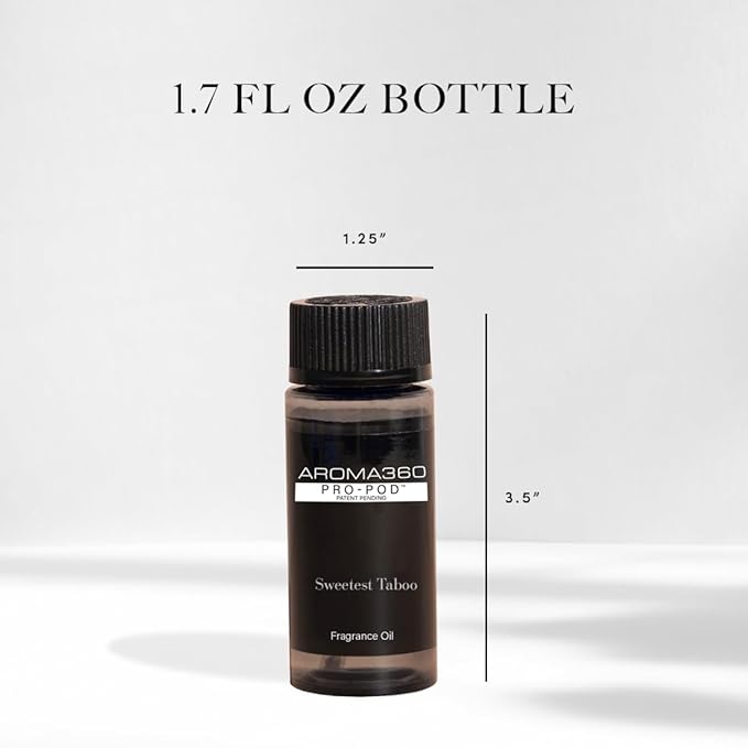 Aroma360 The Sweetest Taboo Pro Pod 50ML - Luxury Aromatherapy Scent Diffuser Oil - Hints of Lemon Crème, Pomegranates, & Raspberries - for Essential Oil Diffusers - for Home & Office - Bloomnest