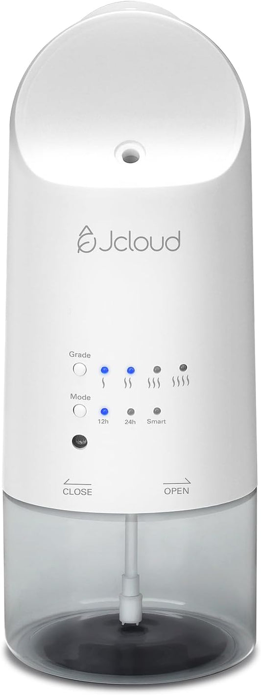 JCLOUD 2025 Plug in Diffuser for Essential Oils, Waterless Scent Diffuser Cover Up to 500 Sq. Ft. for Home, Office, Spa – Portable Smart Wall Diffuser 160ML, White - Bloomnest