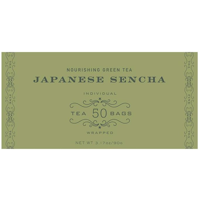 Harney & Sons Japanese Sencha Green Tea, 50 Tea Bags - Bloomnest