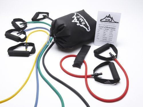Black Mountain Products Resistance Band Set (Five Bands Included) - Bloomnest