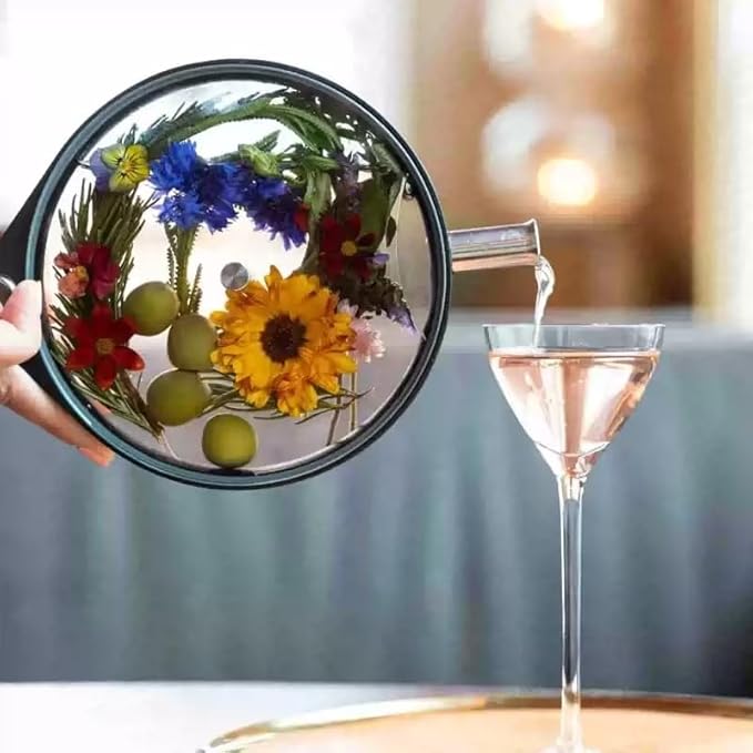 DIY Small 13 oz Cocktail Porthole Infuser, Drink Liquor Infuser, Create Your Own Infused Masterpiece, Liquor Infusing Decanter, Beautiful, Fun Gift, Bourbon Infuser, Infusion Bottles 5-Years Warranty - Bloomnest