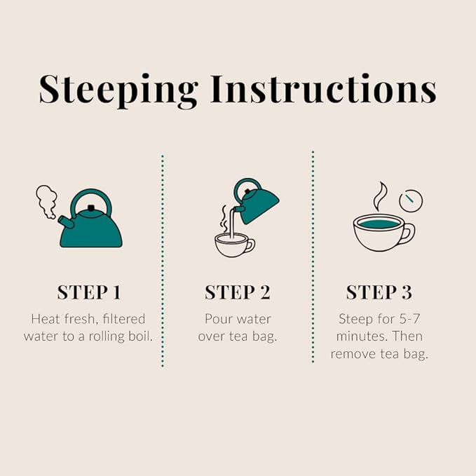 The Republic of Tea — Stress Less WinterMint, Quiet the Mind Herb Tea, 36 Tea Bags, Caffeine-Free - Bloomnest