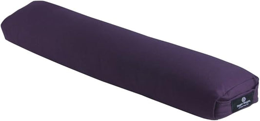 Hugger Mugger Pranayama Yoga Bolster - Very Firm, use Under Length of Spine for Deeper Breathing or Under Ankles, Handmade in The USA - Bloomnest