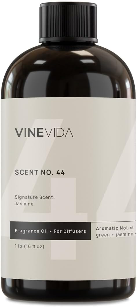 VINEVIDA [16 Fl Oz] Jasmine Fragrance Oil for Cold Air Diffusers, Essential Oils for Diffuser Oil Refill & Air Freshener Room Spray - Bloomnest