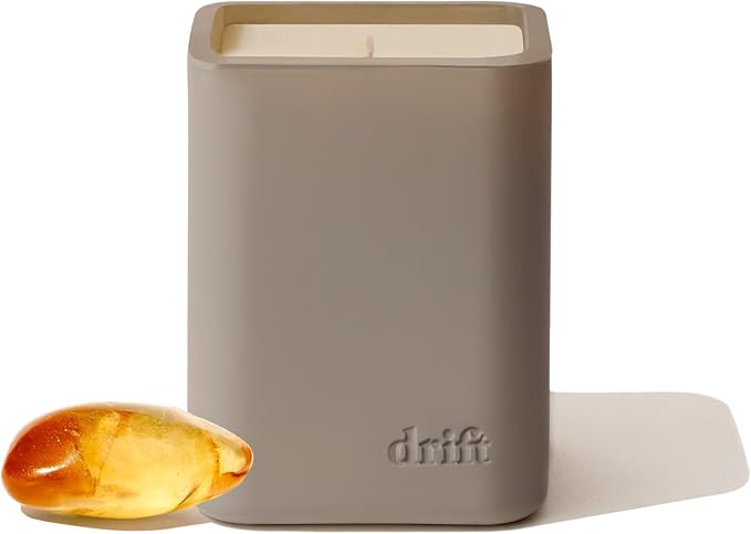 Drift Amber Scented Candle - Home Decor - Fragrance Oil Candle - 60 Day Burn Time - 10.5 oz - Bloomnest