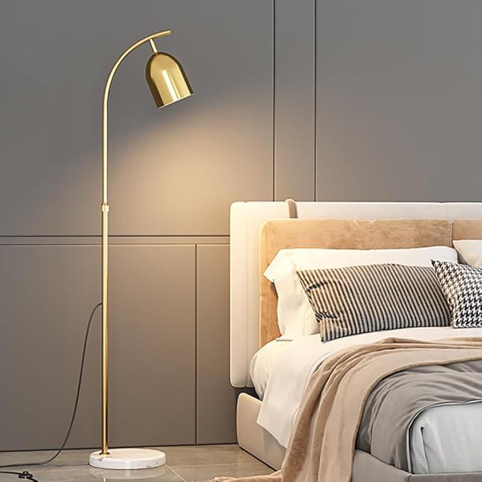 Nordic Floor Lamp Modern Simple Family Iiving Room Bedroom Creativity LED Decorative Standing Light (S) - Bloomnest