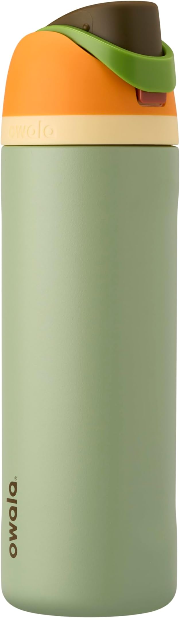 Owala FreeSip Insulated Stainless Steel Water Bottle with Straw, BPA-Free Sports Water Bottle, Great for Travel, 24 Oz, Camo Cool Owala