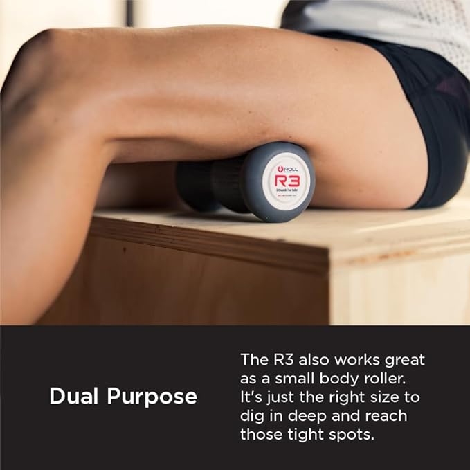 ROLL Recovery R3 (Sea Salt Gray) - Orthopedic Foot & Plantar Fascia Massage Roller - Bloomnest