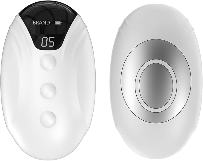 Generic Neurocontrol Relaxation Tool - Portable Anxiety Device (White, 1Pcs) Bloomnest