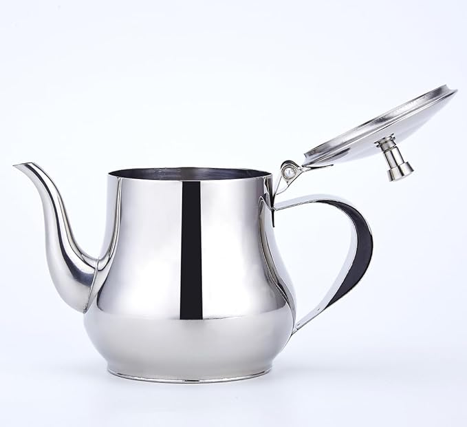 SANQIAHOME 360ml(13Oz) Stainless Steel Small teapot - Bloomnest