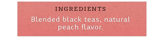 Stash Tea Peach Black Tea, 6 Boxes With 20 Tea Bags Each (120 Tea Bags Total) - Bloomnest
