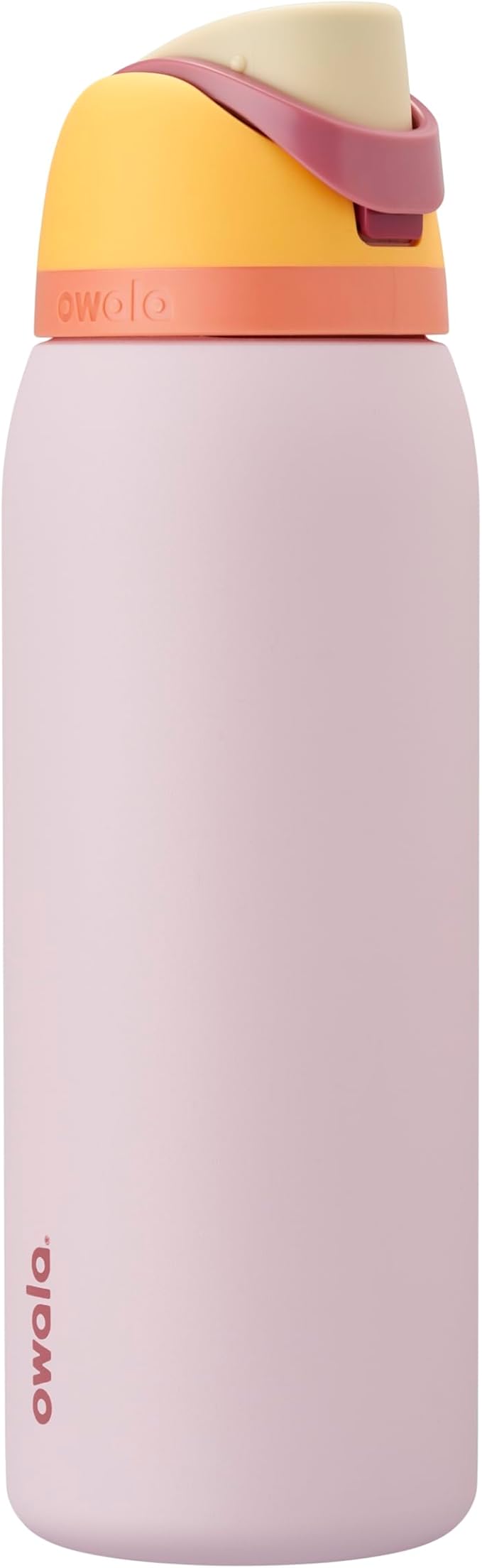 Owala FreeSip Insulated Stainless Steel Water Bottle with Straw for Sports and Travel, BPA-Free Sports Water Bottle, 40 oz, Candy Store Owala