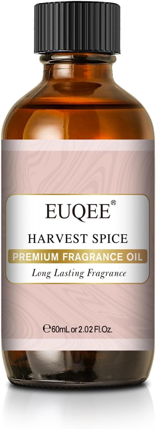 EUQEE Harvest Spice Fragrance Oil, Premium Fragrance Essential Oils for Soap Candle Making, Diffusers, DIY Bath Bombs - 2.02 Fl oz/ 60ml - Bloomnest