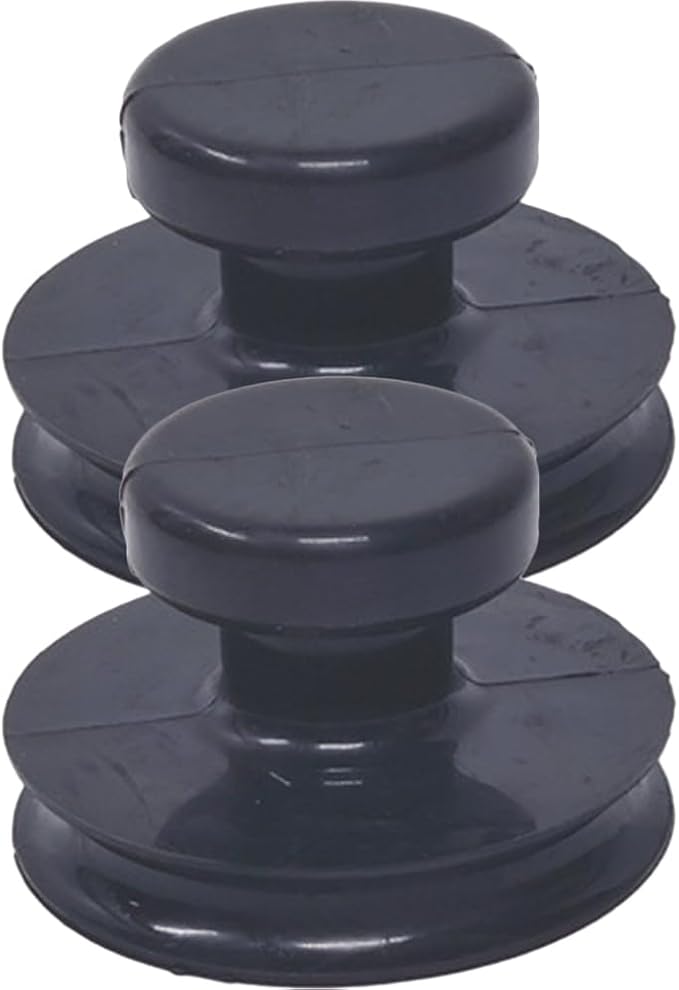Buddha Sound Bowl Suction Cups Replacement Handles for Tibetan Singing Bowls Portable Rubber Suction Lifter with Strong Load Capacity Easy to Install 3.14X3.14X1.96In - Bloomnest