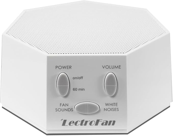 Adaptive Sound Technologies LectroFan High Fidelity White Noise Machine with 20 Unique Non-Looping Fan and White Noise Sounds and Sleep Timer - Bloomnest