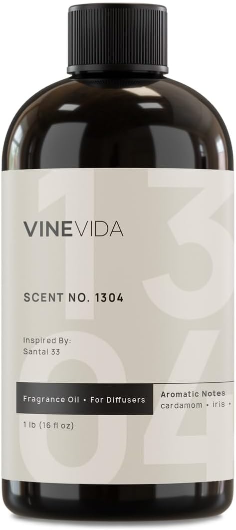 VINEVIDA Santal Diffusers Oil - Santal Essential Oils for Diffuser - Diffuser Oil Refill [16 oz] - Bloomnest