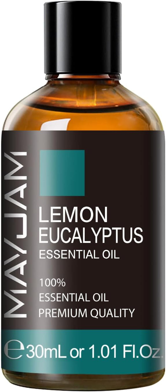 MAYJAM Lemon Eucalyptus Essential Oil 30ML - 1.01FL.OZ Pure Lemon Eucalyptus Oil for Soap Candle Making - Essential Oils for Diffusers for Home - Bloomnest