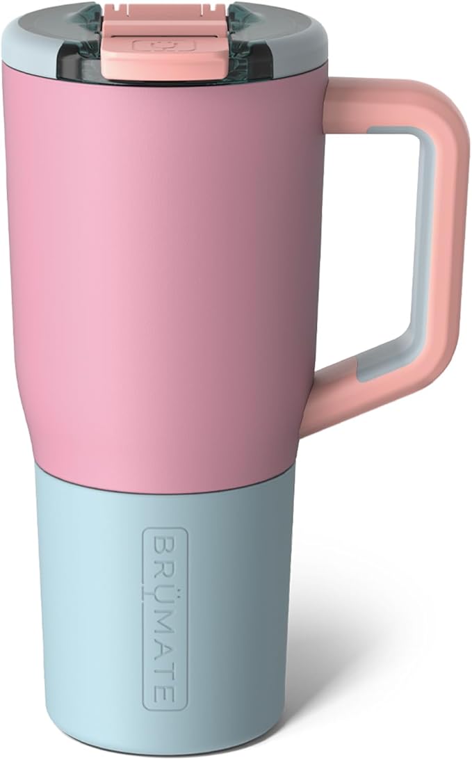 BrüMate Müv - 25oz 100% Leak Proof Insulated Coffee Mug with Handle & Lid - Stainless Steel Coffee Travel Mug - Double Walled Coffee Cup (Eclipse) - Bloomnest