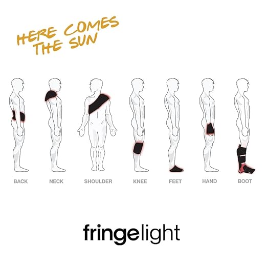 Fringe Red Light Therapy Extra Long Wrap, Wireless, Both Red Light 660nm and Infrared Light 850nm, 360 LED Lights, Sports Recovery JoinFringe