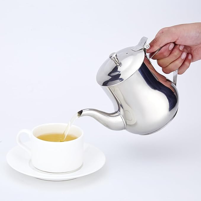 SANQIAHOME 570ml(20Oz) stainless steel small teapot - Bloomnest
