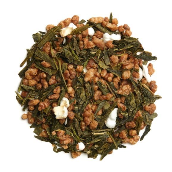 Palais des Thés - Genmaicha Yama - Japanese Green Tea & Roasted Rice - Premium Tea Bags, Serves 20 Cups - Bloomnest
