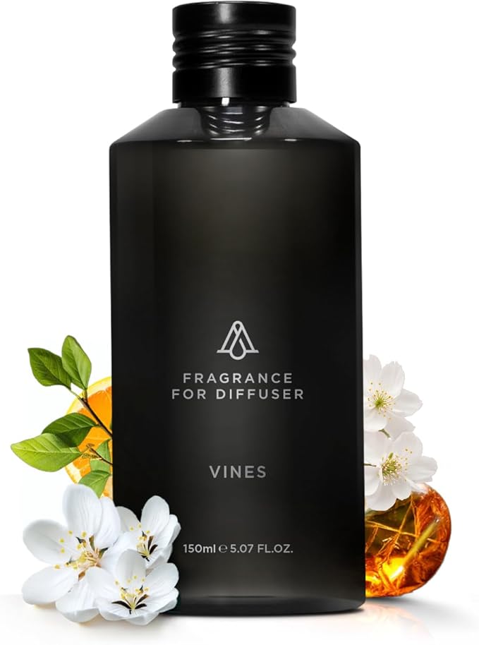 AromaPlan Hotel, Home Luxury Scents, Vines 5.07 Fl Oz (150ml) | Fragrance for Cold Air & Waterless Diffuser Oil | Home Luxury & Hotel Scent for Aromatherapy- USA Made, Bigger Bottle & Longer Lasting - Bloomnest