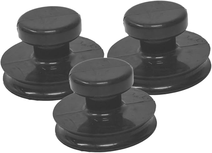 Mikinona Sound Bowl Suction Cups 2Pcs Rubber Handle for Singing Bowl Meditation Stabilizer Easy Attach and Lift Accessory - Bloomnest