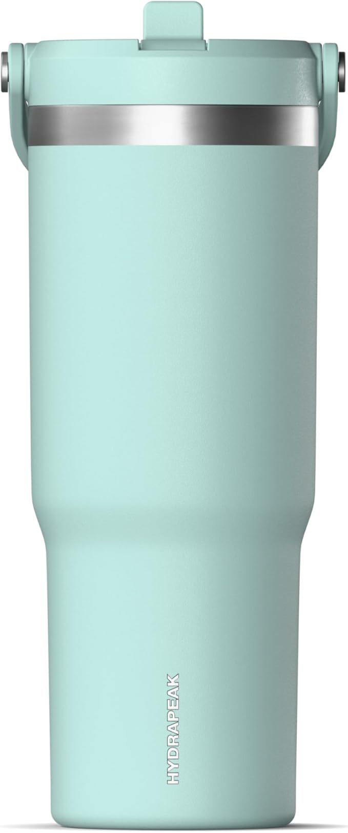 Hydrapeak Nomad 32 oz Tumbler with Handle and Straw Lid, Leakproof, Double Insulated, 32oz Cup Stainless Steel (Fresh Mint) - Bloomnest