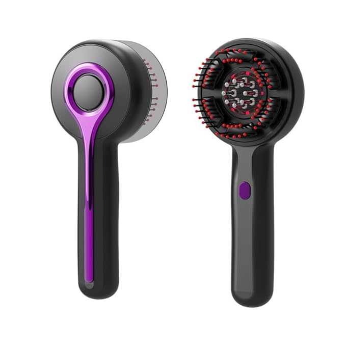 Electric Scalp Massager Comb, Multi-Function Massager Brush for Hairs Care, Scalp Brush with Hair Oil Applicator, IPX7 Waterproof, Heated Hair Massager for Home Relaxation and Travel Use CYTJ