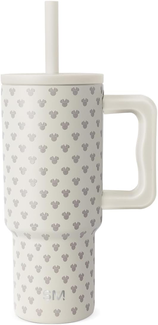 Simple Modern Disney Kids 24 oz Tumbler with Handle and Silicone Straw Lid | Spill Proof and Leak Resistant | Reusable Stainless Steel Bottle | Gift Kids Boys Girls | Trek Collection | Minnie Mouse Me - Bloomnest