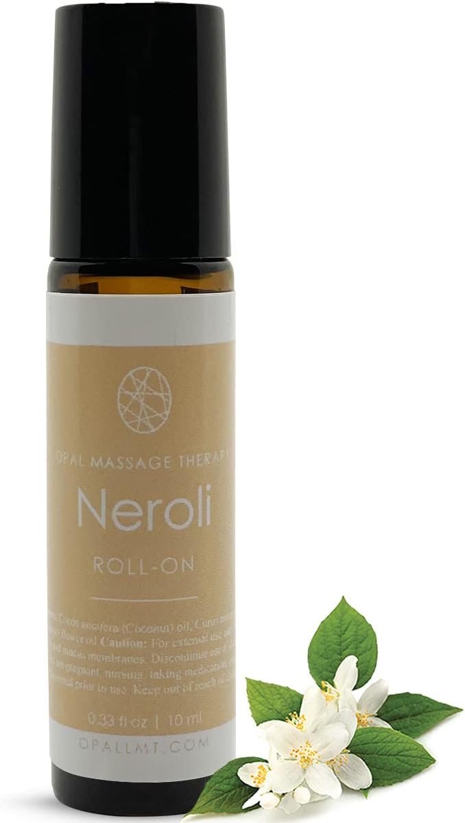 Premium Essential Oil Roll On Opal Massage Therapy (Neroli)