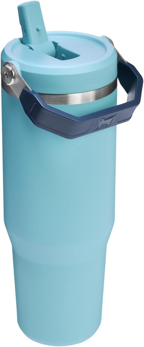 STANLEY IceFlow 2.0 Flip Straw Tumbler with Handle 30 oz | Twist On Lid and Flip Up Straw | Leakproof Water Bottle | Insulated Stainless Steel | BPA-Free | Agave - Bloomnest