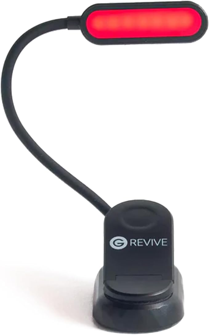 Revive - 670nm Red Reading Light by Gamma - Sleep Therapy - Melatonin Promoting Natural Sleep Aid - Bloomnest