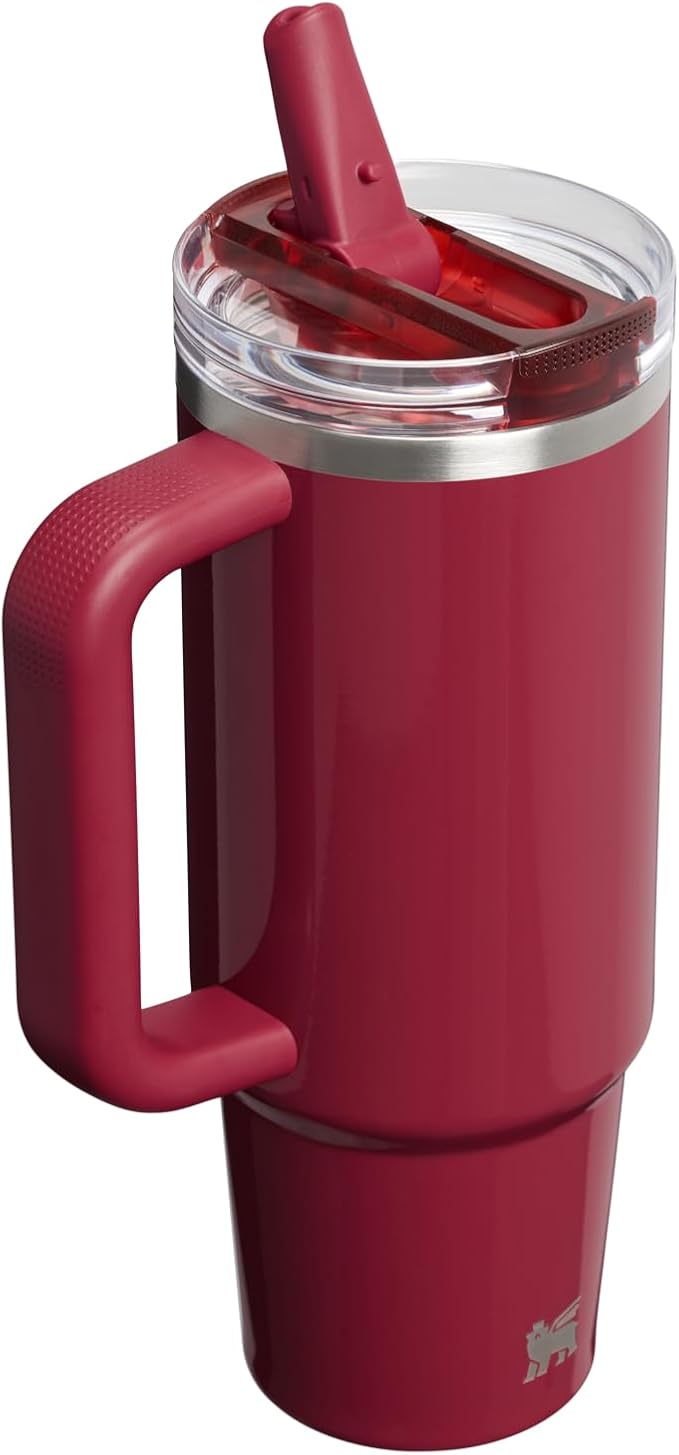 STANLEY Quencher ProTour Flip Straw Tumbler with Leakproof Lid | Built-In Straw & Handle | Cupholder Compatible for Travel | Insulated Stainless Steel Cup | BPA-Free
